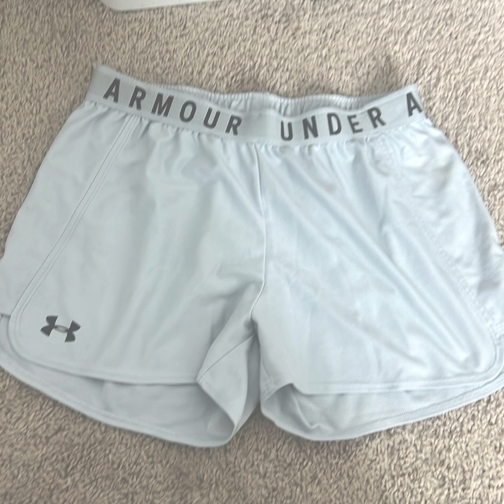 Grey Under Armor Shorts Medium
